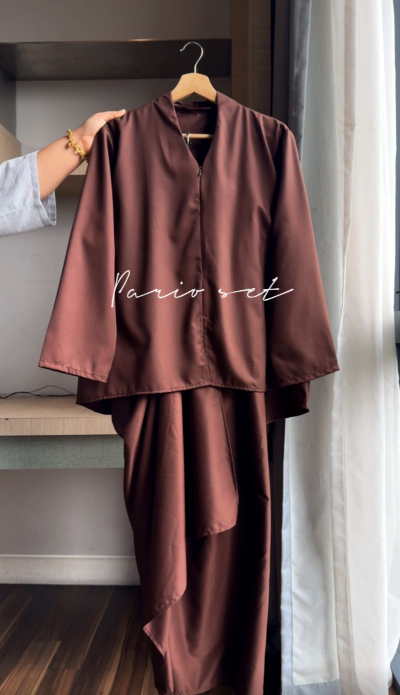 PARIO SET RICH BROWN