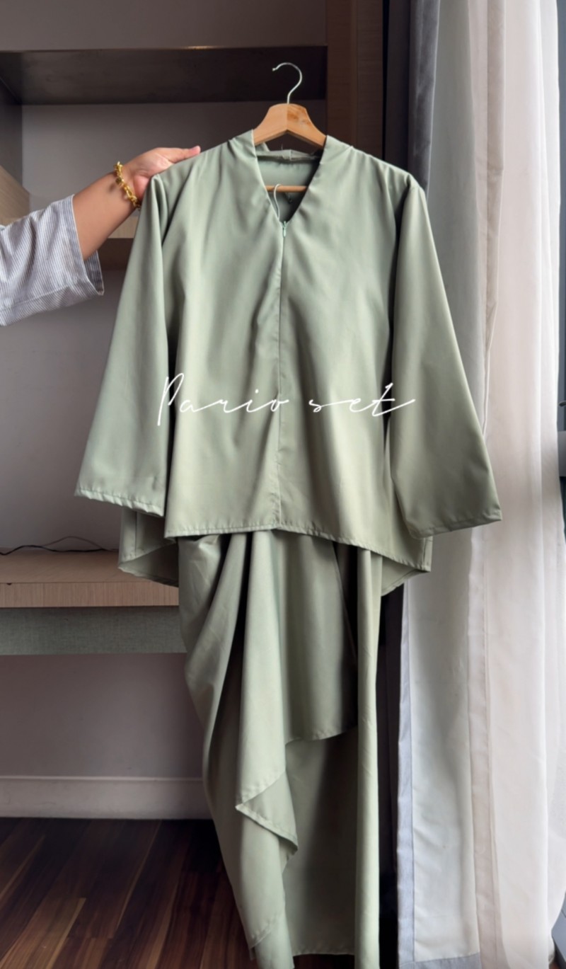 PARIO SET SAGE GREEN