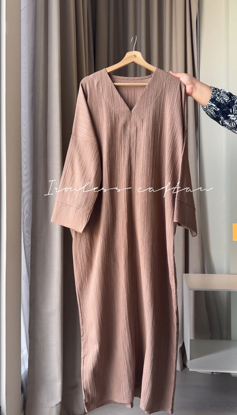 CAFTAN IRONLESS KHAKI