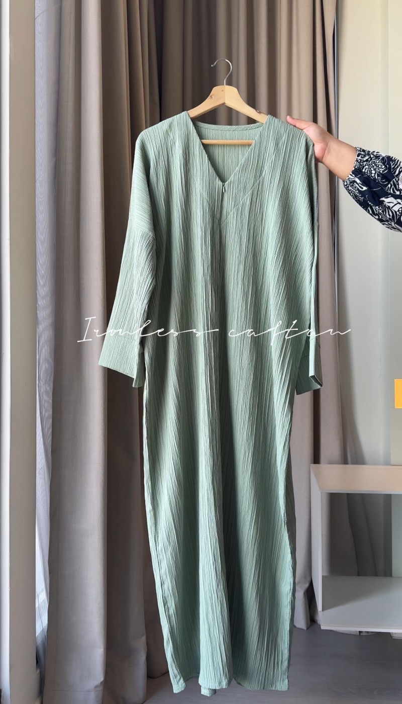 CAFTAN IRONLESS MINT