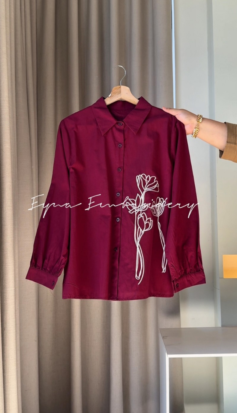 EYNA COTTON MAROON