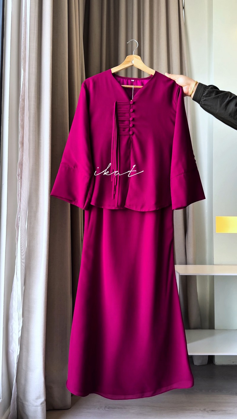 IKAT IN MAGENTA