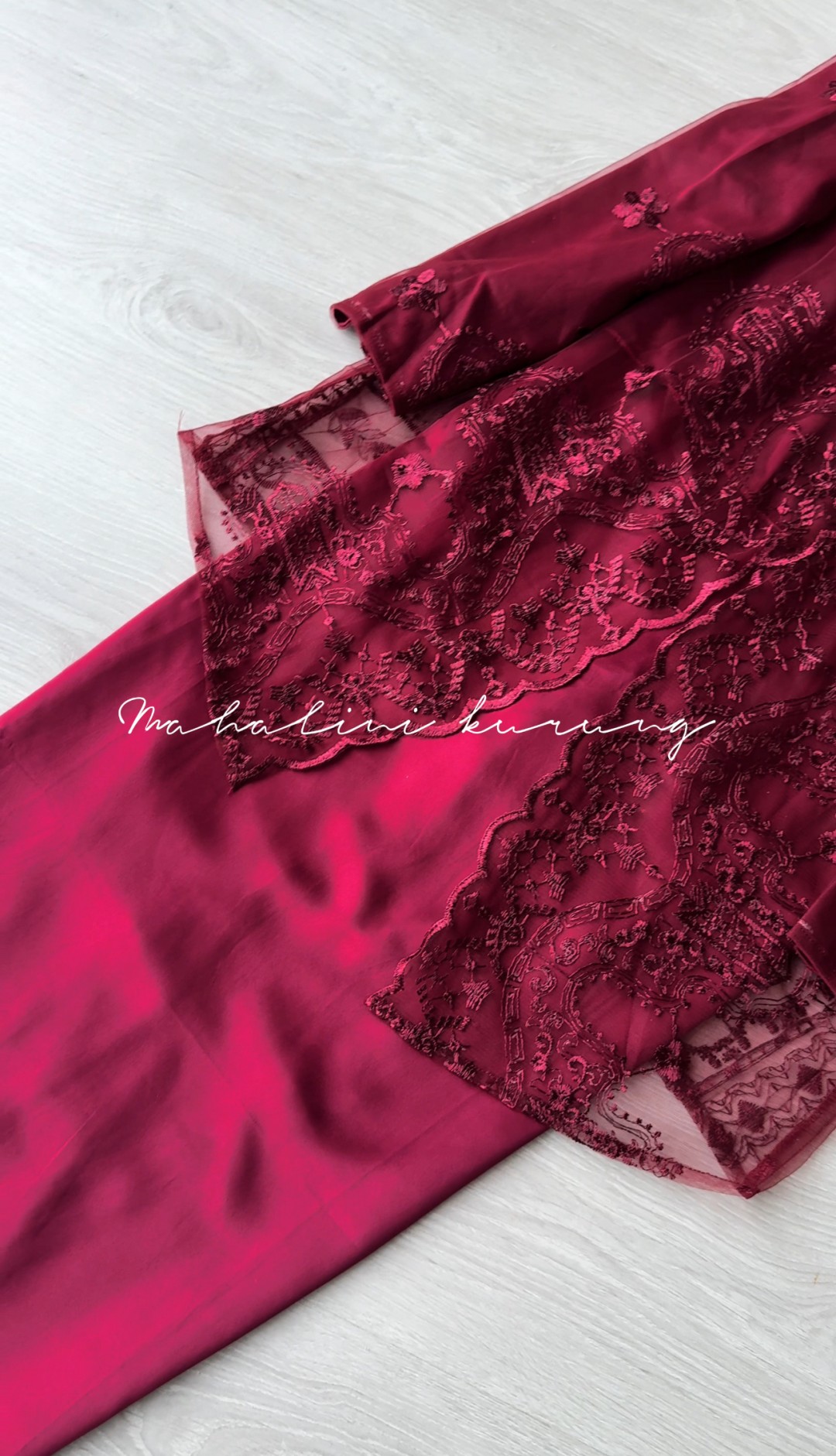 MAHALINI DARK MAROON