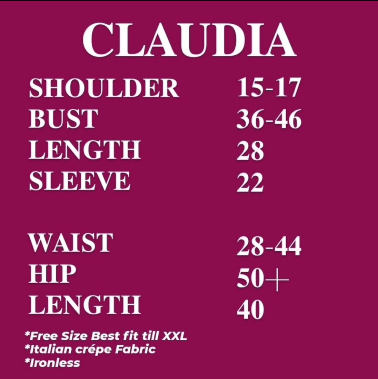 CLAUDIA SULAM LIME