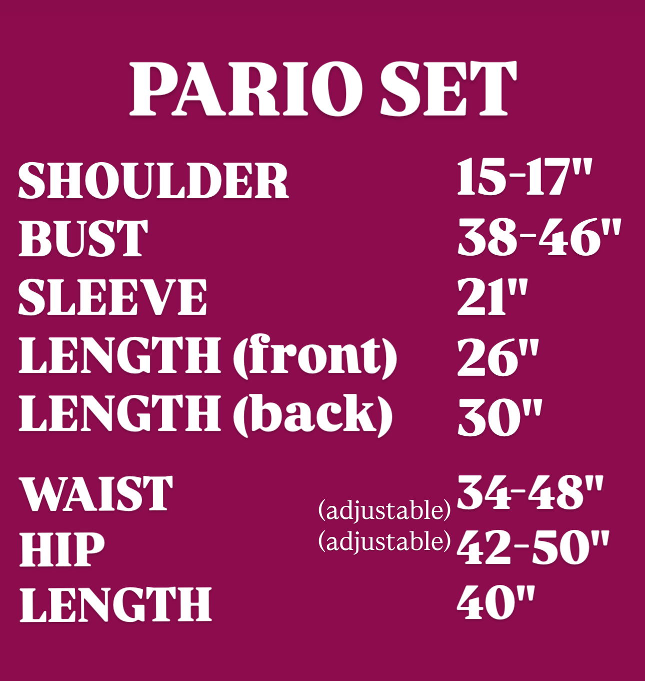 PARIO SET SAGE GREEN