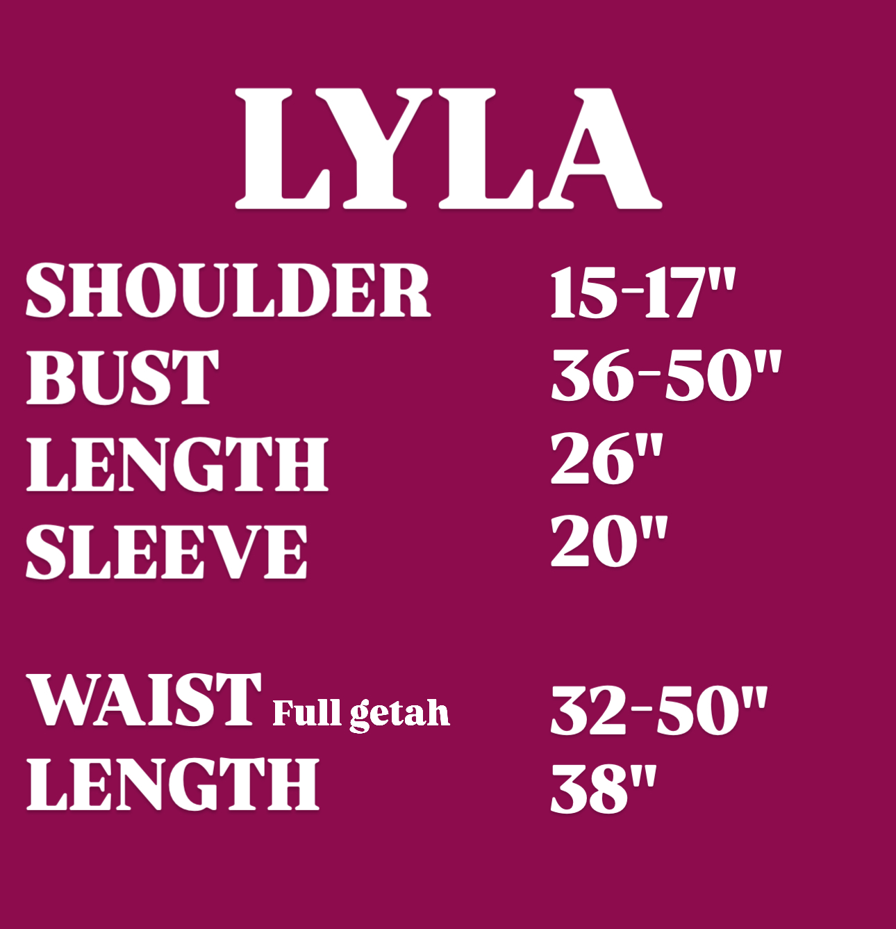 LYLA EMBROIDERY MAROON