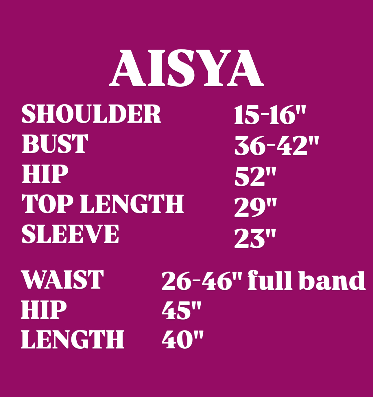 AISYA SULAM IN BURGUNDY