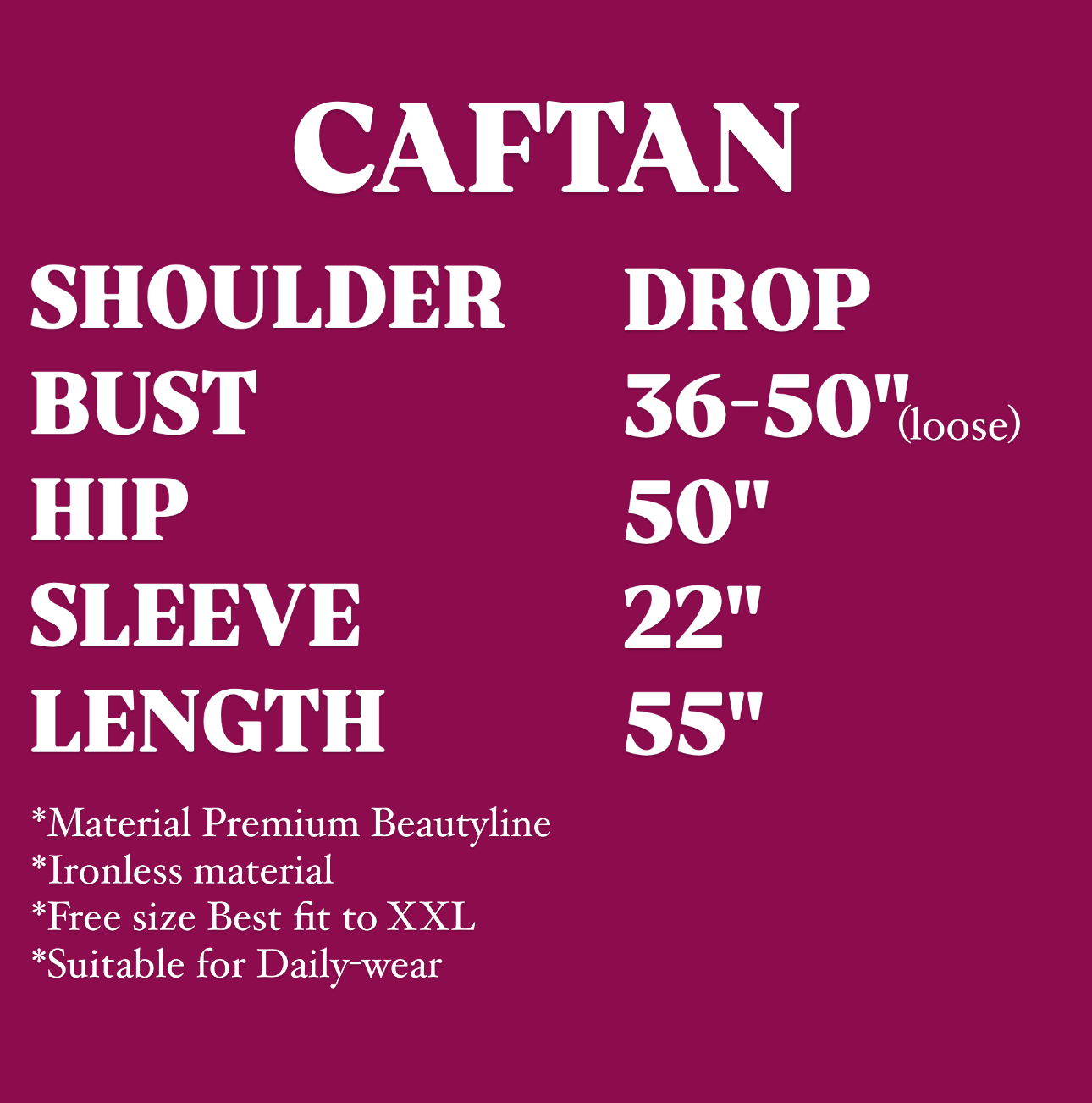 CAFTAN IRONLESS SAGE GREEN